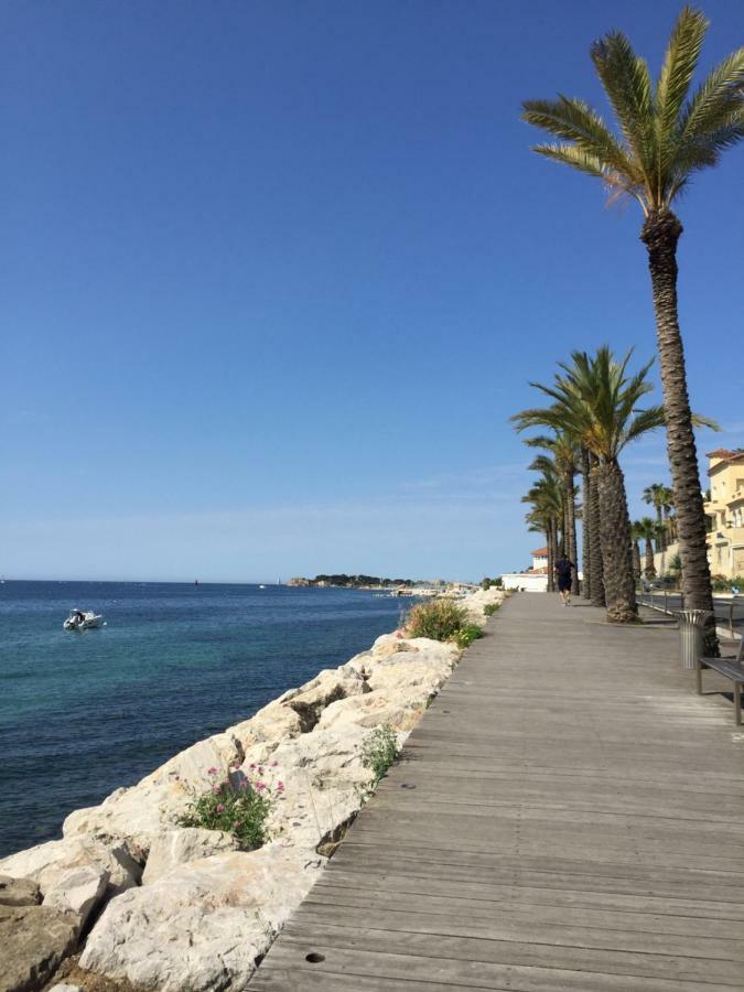 Studio De Prestige Dans Residence Face A La Mer Bandol Buitenkant foto